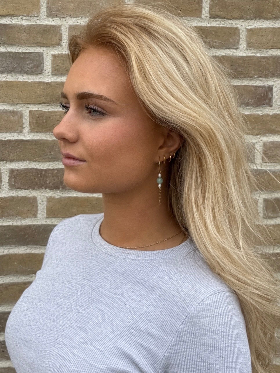 Tahlia Øreringe, Mintgrøn